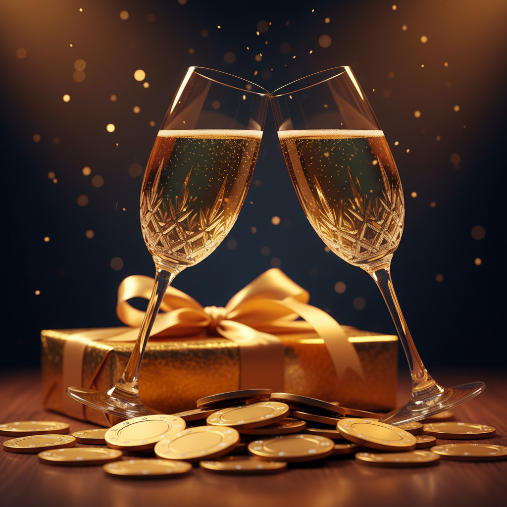 MegaPari welcome bonus celebration