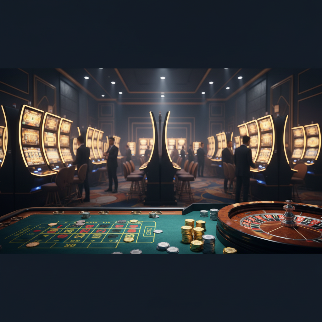MegaPari casino floor